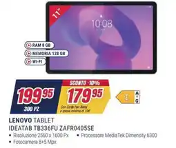 Trony LENOVO TABLET offerta