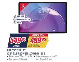 Trony LENOVO TABLET IDEA TAB PRO GEN 2 ZAHD0616SE offerta