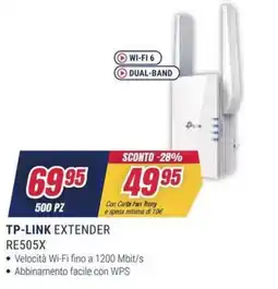 Trony TP-LINK EXTENDER RE505X offerta