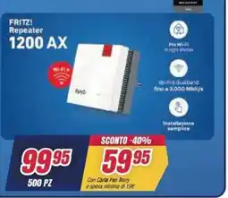 Trony FRITZ! Repeater 1200 AX offerta