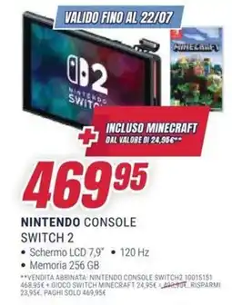 Trony Nintendo Console Switch 2 offerta