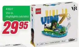 Trony LEGO Vini Jr. Highlights calcistici offerta