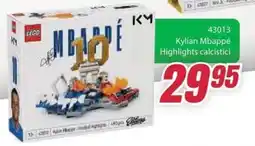Trony LEGO Kylian Mbappé Highlights calcistici offerta