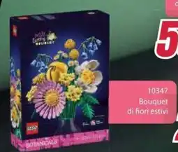 Trony LEGO Bouquet di fiori estivi offerta