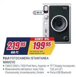 Trony FUJI FOTOCAMERA ISTANTANEA MINIEVO offerta