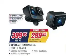 Trony GOPRO ACTION CAMERA HERO 12 BLACK offerta
