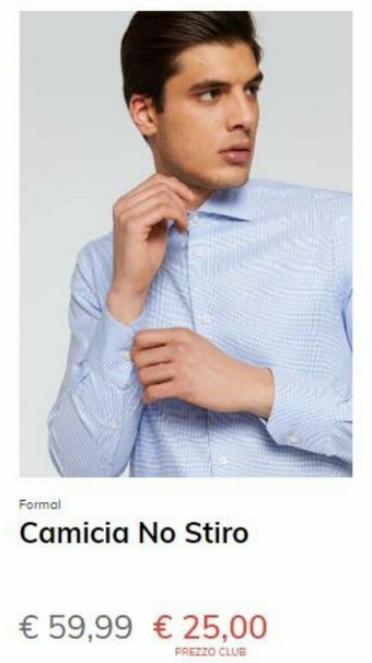 Conbipel Formal camicia no stiro offerta