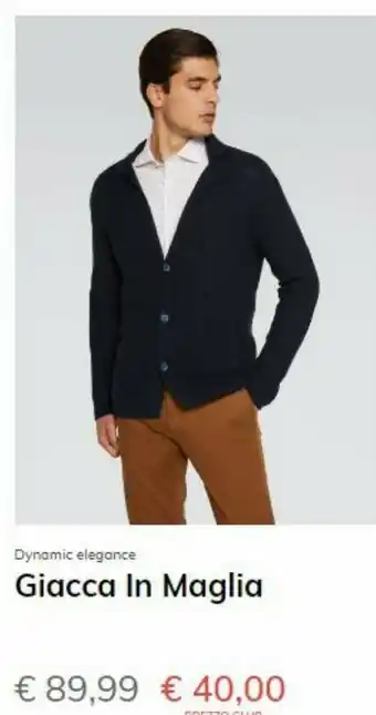 Giacca in maglia