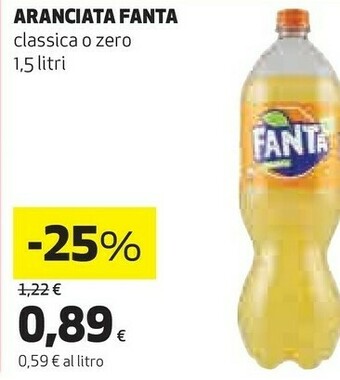 Coop Coca-cola - fanta aranciata 1500 g(ml) offerta