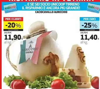 Ipercoop Caciocavallo auricchio offerta