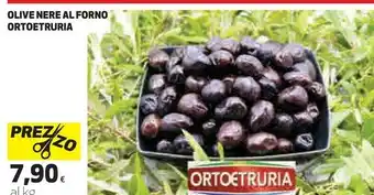 Ipercoop Ortoetruria olive nere al forno offerta