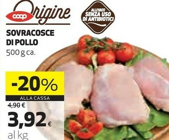 Ipercoop Sovracosce di pollo offerta