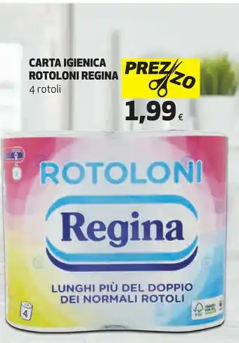 Coop Regina carta igienica offerta