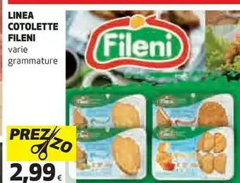 Coop Fileni linea cotolette offerta
