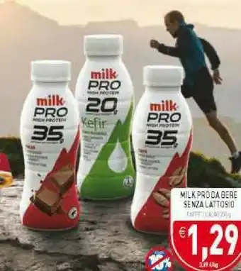 Pim Supermercati Milk pro da bere senza lattosio offerta
