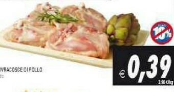 Supermercati Agorà Sovracosce di pollo offerta