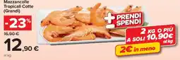 Carrefour Market Mazzancolle Tropicali Cotte (Grandi) offerta