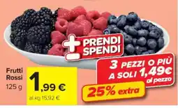 Carrefour Market Frutti Rossii offerta