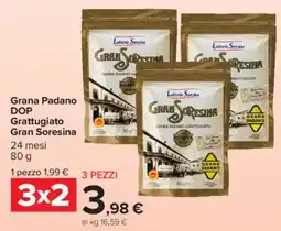 Carrefour Market Grana Padano Grattugiato Gran Soresina offerta