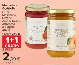 Carrefour Market Marmellata Agrisicilia offerta