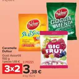 Carrefour Market Caramelle Dufour Gusti Assortiti offerta
