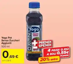 Carrefour Market Yoga Pet Senza Zuccheri Aggiunti offerta
