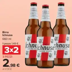 Carrefour Market Birra Ichnusa offerta