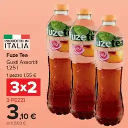 Carrefour Market Fuze Tea Gusti Assortiti offerta
