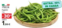 Carrefour Market Fagiolini offerta