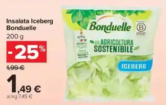 Carrefour Market Insalata Iceberg Bonduelle offerta
