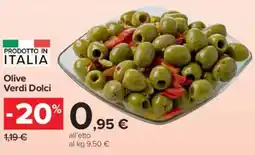 Carrefour Market Olive Verdi Dolci offerta