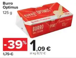 Carrefour Market Burro Optimus offerta