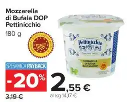 Carrefour Market Mozzarella di Bufala DOP Pettinicchio offerta