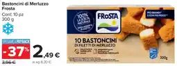 Carrefour Market Bastoncini di Merluzzo Frosta offerta