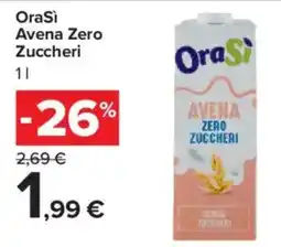Carrefour Market OraSi Avena Zero Zuccheri offerta