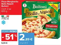 Carrefour Market Pizza Margherita Bella Napoli Buitonni offerta