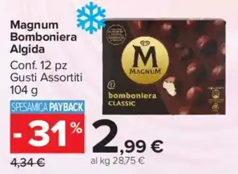 Carrefour Market Magnum Bomboniera Algida offerta