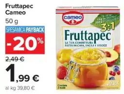 Carrefour Market Fruttapec Cameo offerta