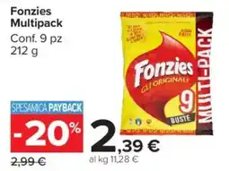 Carrefour Market Fonzies Multipack offerta