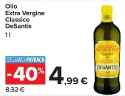 Carrefour Market Olio Extra Vergine Classico DeSantis offerta