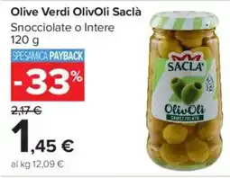 Carrefour Market Olive Verdi OlivOli Saclà offerta