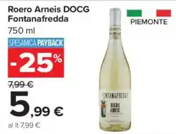 Carrefour Market Roero Arneis DOCG Fontanafredda offerta