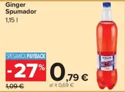 Carrefour Market Ginger Spumador offerta