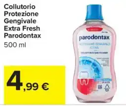 Carrefour Market Collutorio Protezione Gengivale Extra Fresh Parodontax offerta