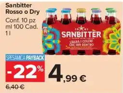 Carrefour Market Sanbitter Rosso o Dry offerta
