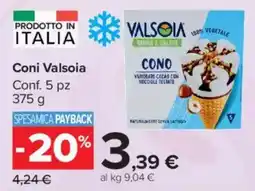 Carrefour Market Coni Valsoia offerta