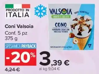 Carrefour Market Coni Valsoia offerta