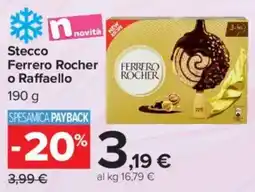 Carrefour Market Stecco Ferrero Rocher o Raffaello offerta
