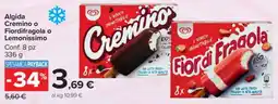 Carrefour Market Algida Creminino o Fiordifragola o Lemonissimo offerta