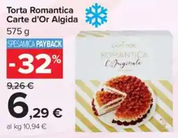 Carrefour Market Torta Romantica Carte d'Or Algida offerta
